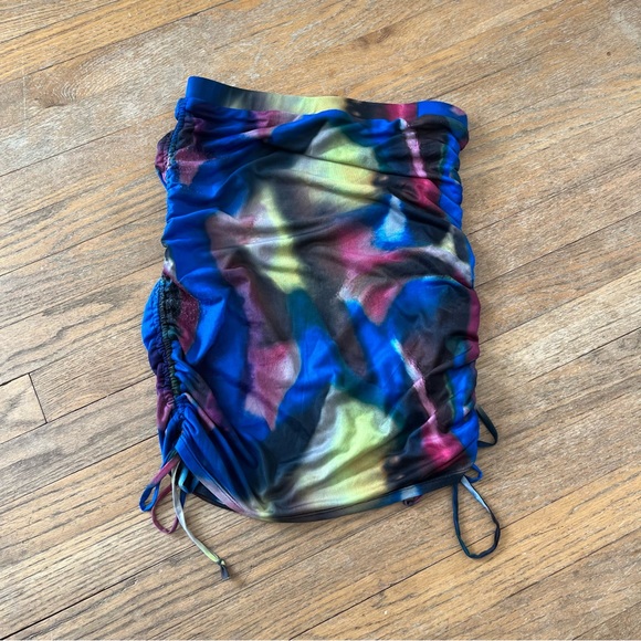 Bold Mood Printed Midi Skirt- worn once - Picture 9 of 9